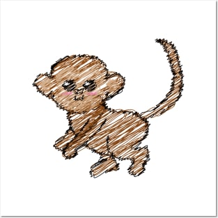 Monkey Posters and Art